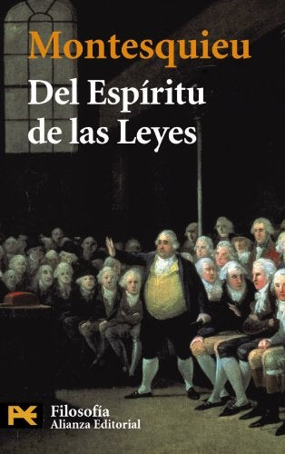 DEL ESPIRITU DE LAS LEYES | Charles de Secondat  barón de Montesquieu