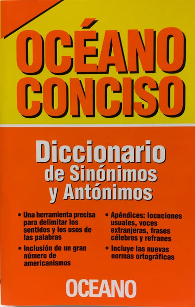DICCIONARIO CONCISO DE SINÓNIMOS Y ANTÓNIMOS..