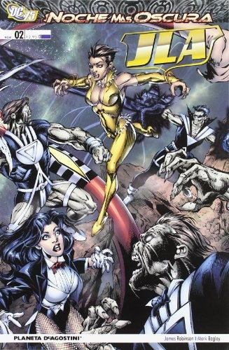 JLA: Nº02 "NOCHE MÁS OSCURA".. | James  Robinson