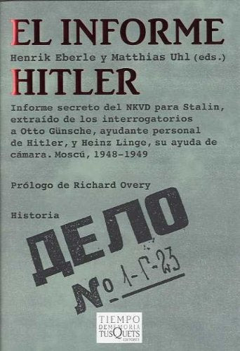 INFORME HITLER, EL (Spanish Edition) | EBERLE HENRIK