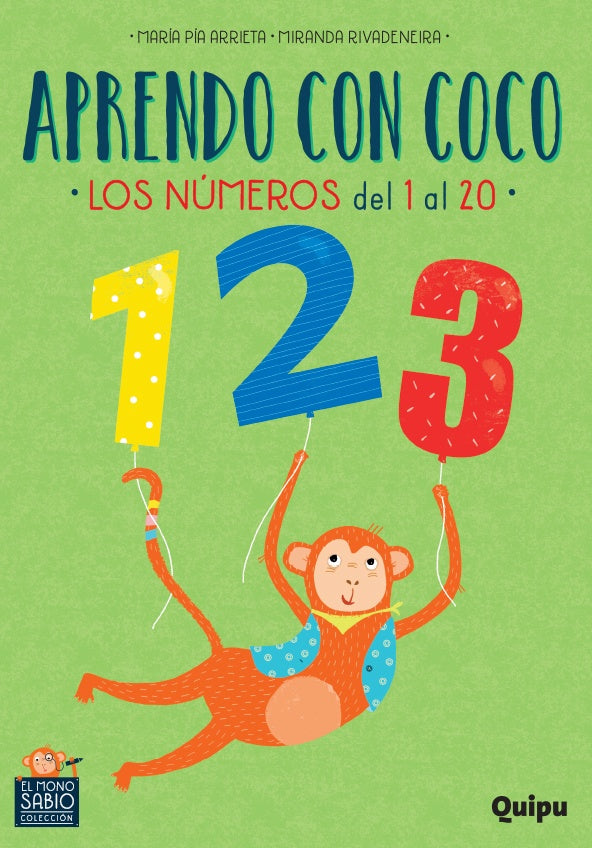 APRENDO CON COCO (NUMEROS DEL 1 AL 20) | Arrieta, Rivadeneira