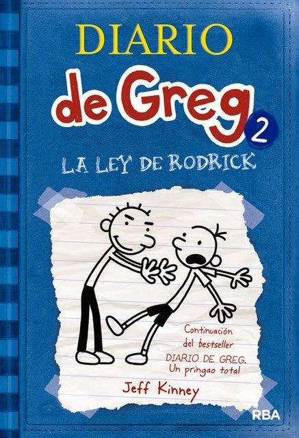 DIARIO DE GREG 2 LA LEY DE RODICK.. | Jeff Kinney