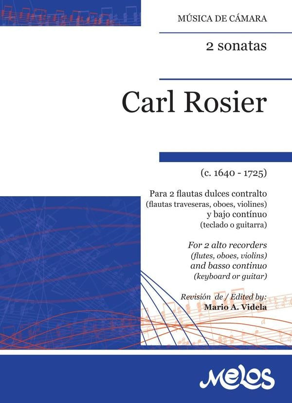 BA13312 - 2 sonatas | Carl Rosier
