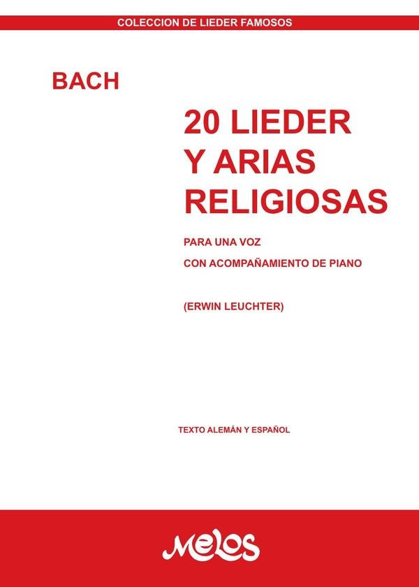 BA8922 - 20 lieder y arias religiosas | Johann Sebastian Bach