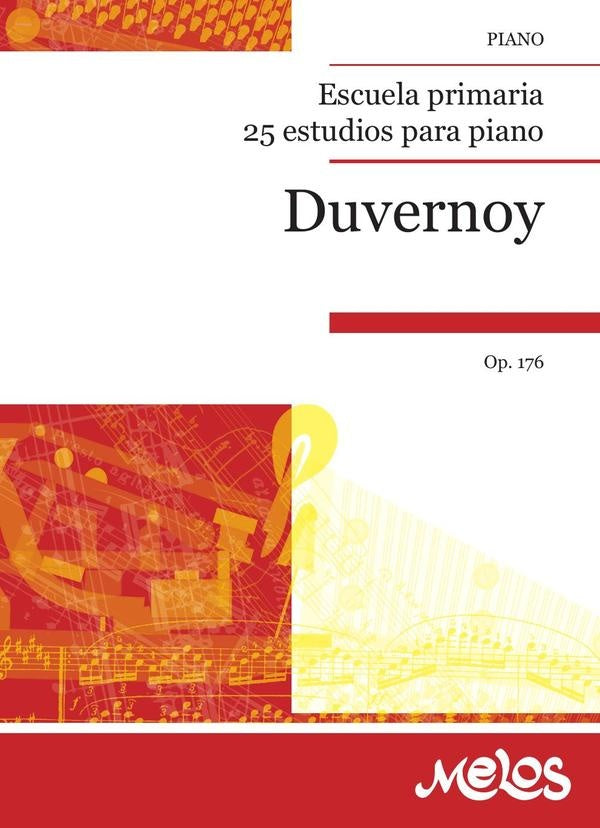 ERA642 - Escuela primaria - 25 estudios para piano Op.176 | Jean Baptiste Duvernoy