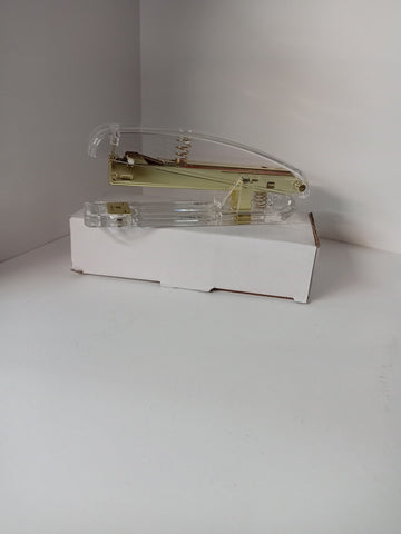 **Abrochadora de acrilico Catalina dorado 15cm | VACIO