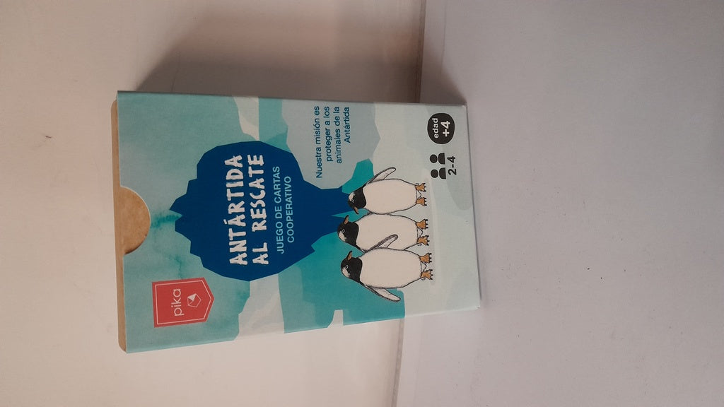 ANTARTIDA AL RESCATE JUEGO DE CARTAS COOPERATIVO