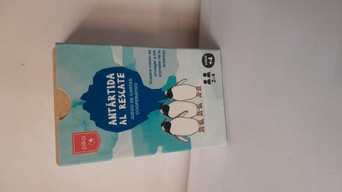 ANTARTIDA AL RESCATE JUEGO DE CARTAS COOPERATIVO