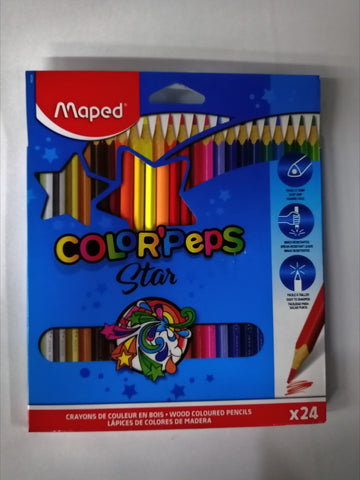 LAPICES MAPED COLOR Peps X 24