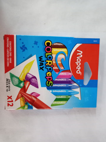 CRAYOLAS COLOR PEPS 12*