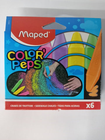color peps maped tizas