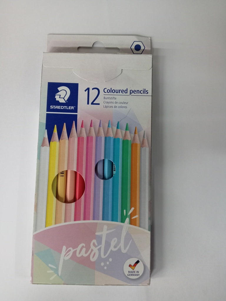 LÁPICES DE COLORES PASTEL X 12 STAEDTLER | VACIO