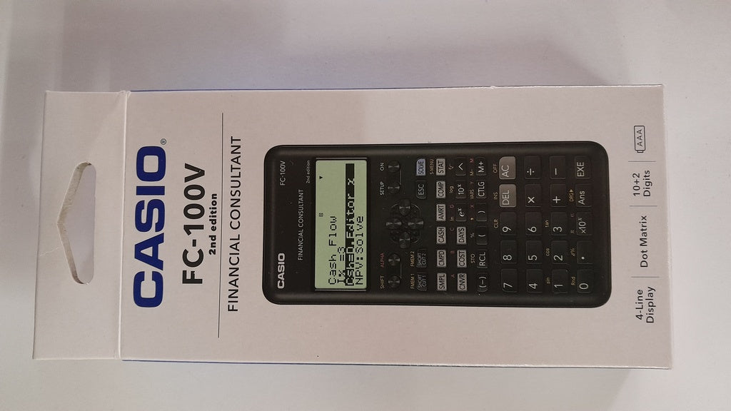 CALCULADORA FINANCIERA FC-100V