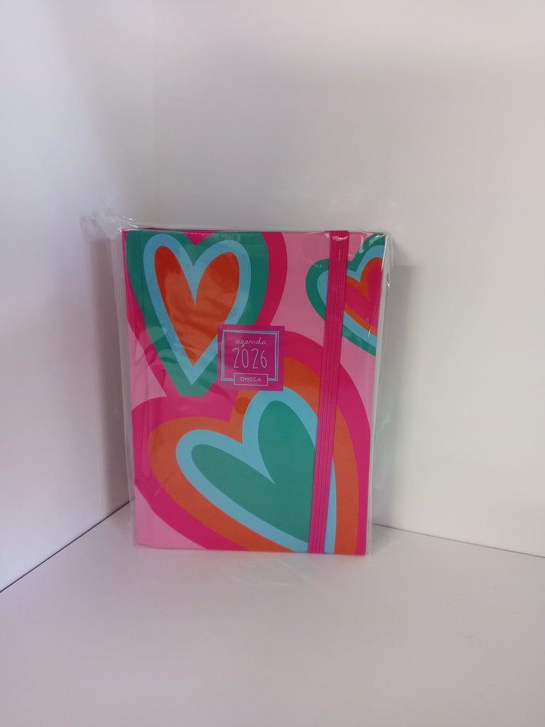 AGENDA 2026 OMEGA DIARIA TAMAÑO A6