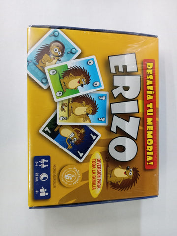 ERIZO.. JUEGO DE CARTAS