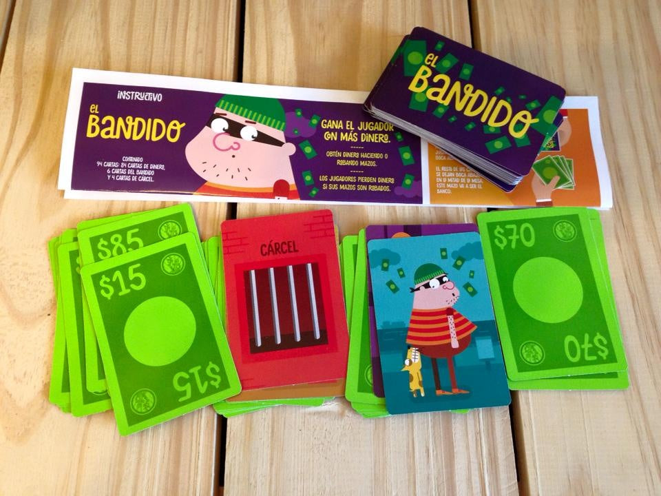EL BANDIDO.. JUEGO DE CARTAS | Vários autores