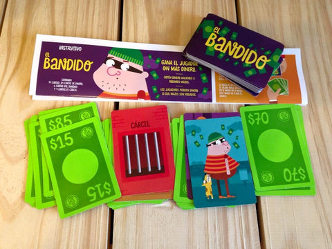 EL BANDIDO.. JUEGO DE CARTAS | Vários autores