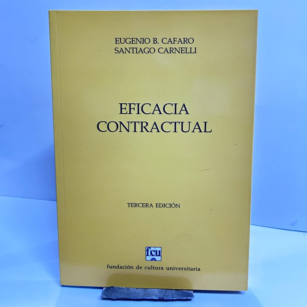 Eficacia contractual | Eugenio Cafaro