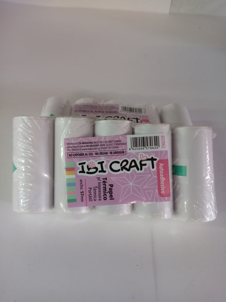 Set rollo termico adh. 5 mts