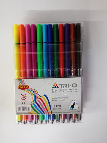 MARCADORES TRI-O X12 .. | sin autor