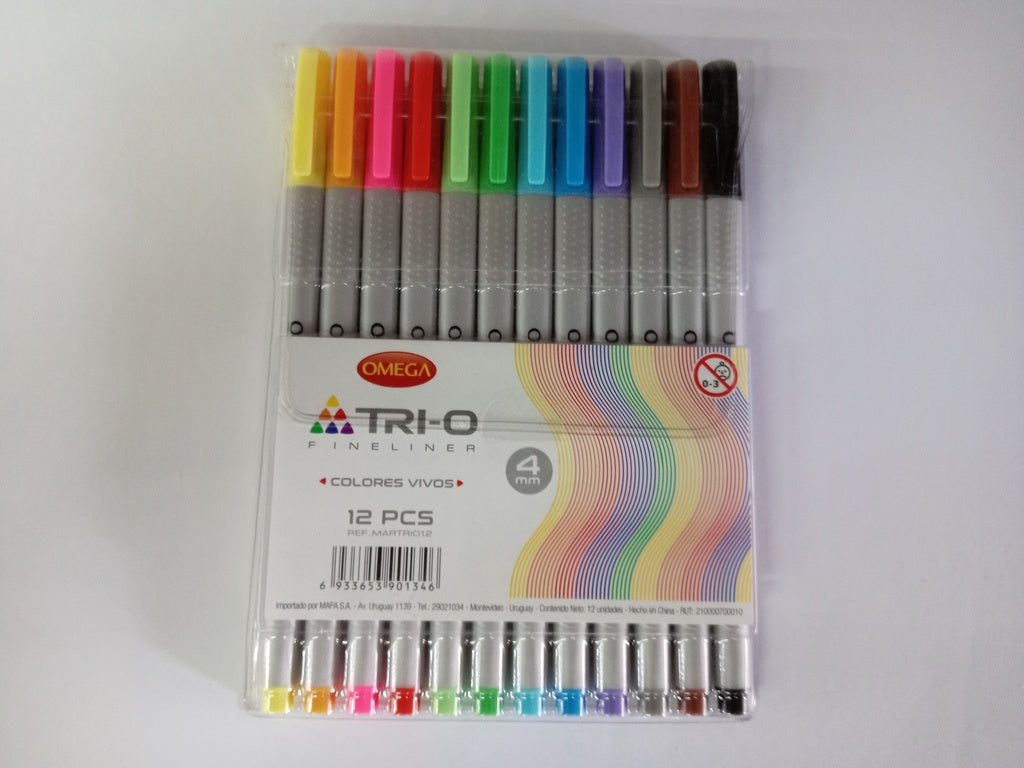 ESTUCHE FINELINER , CAJA DE 12 UNIDADES..