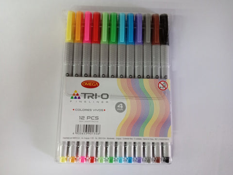 ESTUCHE FINELINER , CAJA DE 12 UNIDADES..