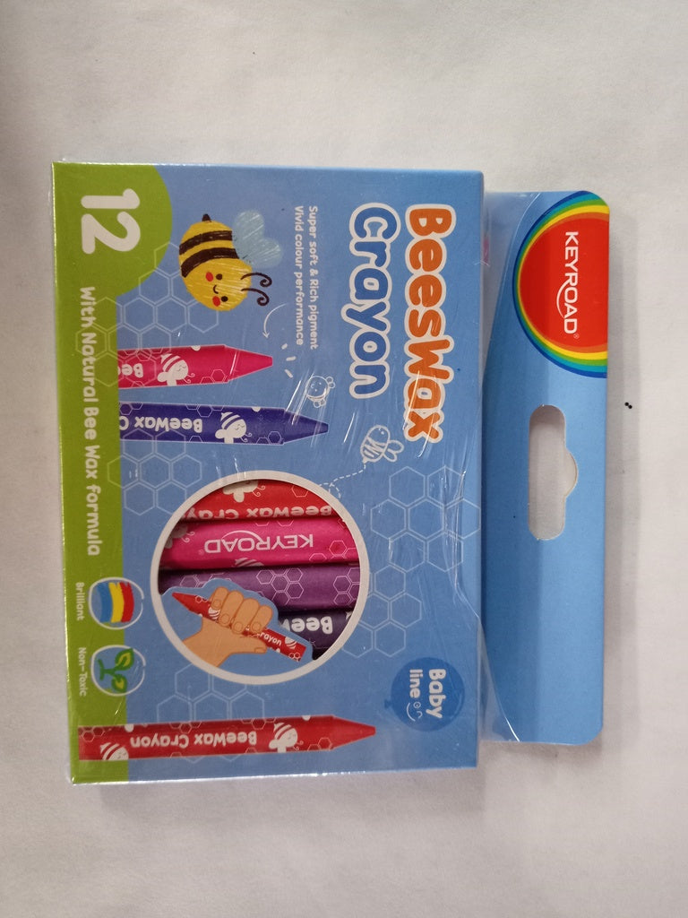CAJA  C/12 CRAYONES COL SURTIDOS