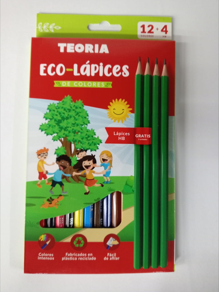 ECOLAPICES COLORES X12 ..