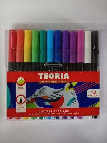 MARCADORES TEORÍA X12 CLÁSICOS