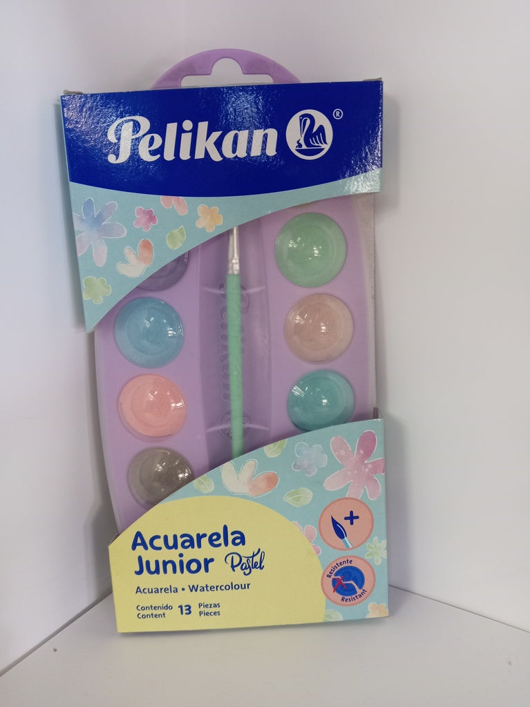 ACUARELA PELIKAN JUNIOR PASTEL X12