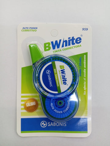 CORRECTOR CINTA BWHITE 20mts
