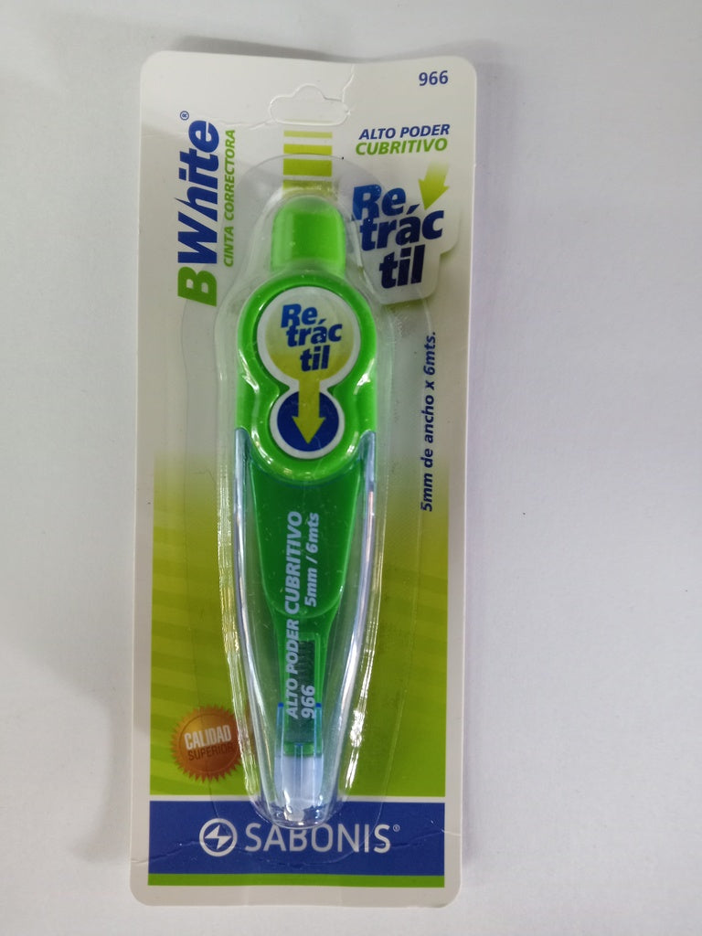 CORRECTOR CINTA RETRACTIL 966