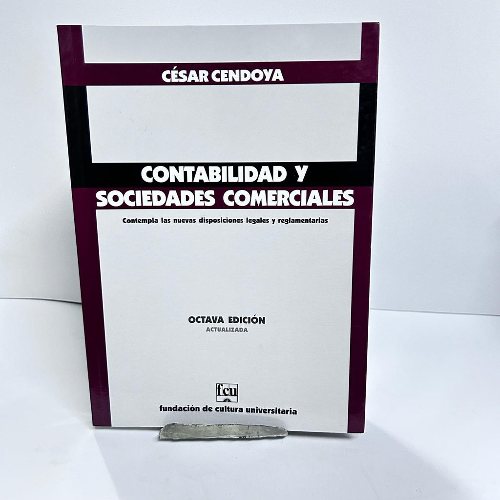 Contabilidad y sociedades comerciales | César Cendoya