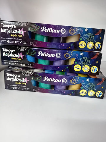 tempera metalizada pelikan