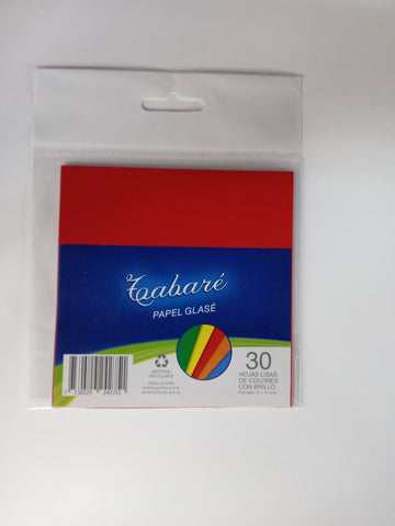 PAPEL GLASE 30 HOJAS