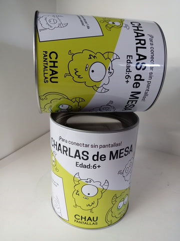 CHARLAS DE MESA (+6 años)