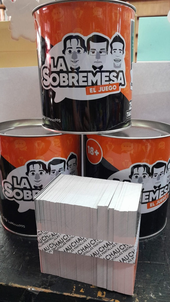 LA SOBREMESA ( EL JUEGO)  +18 AÑOS