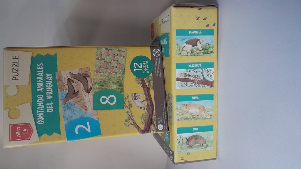 PUZZLE CONTANDO ANIMALES DEL URUGUAY