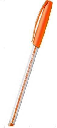 *Bolígrafo naranja Faber Castell