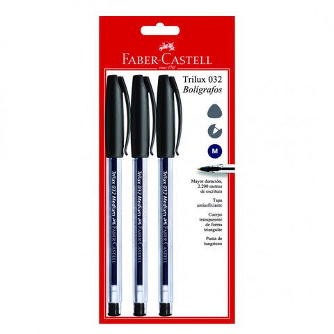 *Boligrao Faber Castell negro