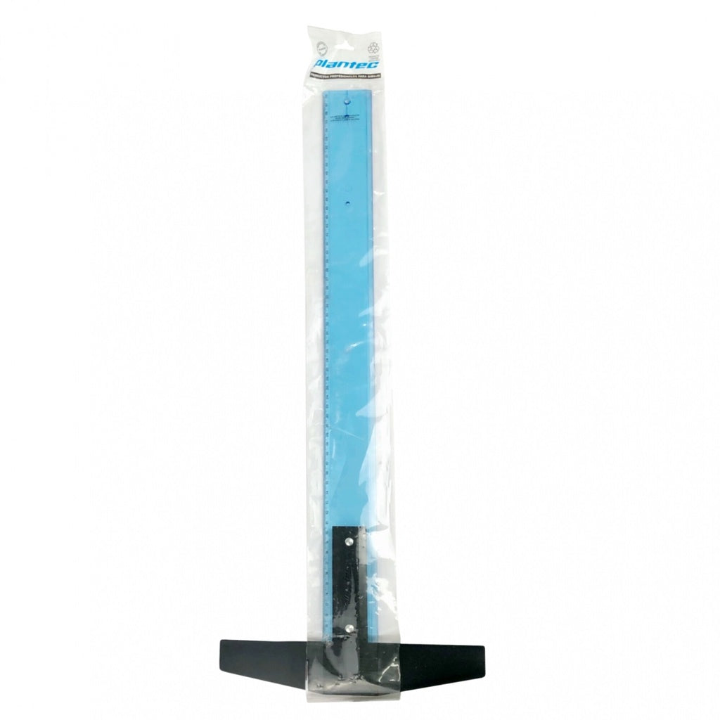 REGLA T PLAN-TEC 60CM MILIMETRADA