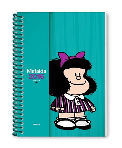 AGENDA 2016 MAFALDA ANILLADA CELESTE