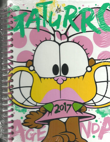 Agenda Gaturro Agatha Anillada 2017