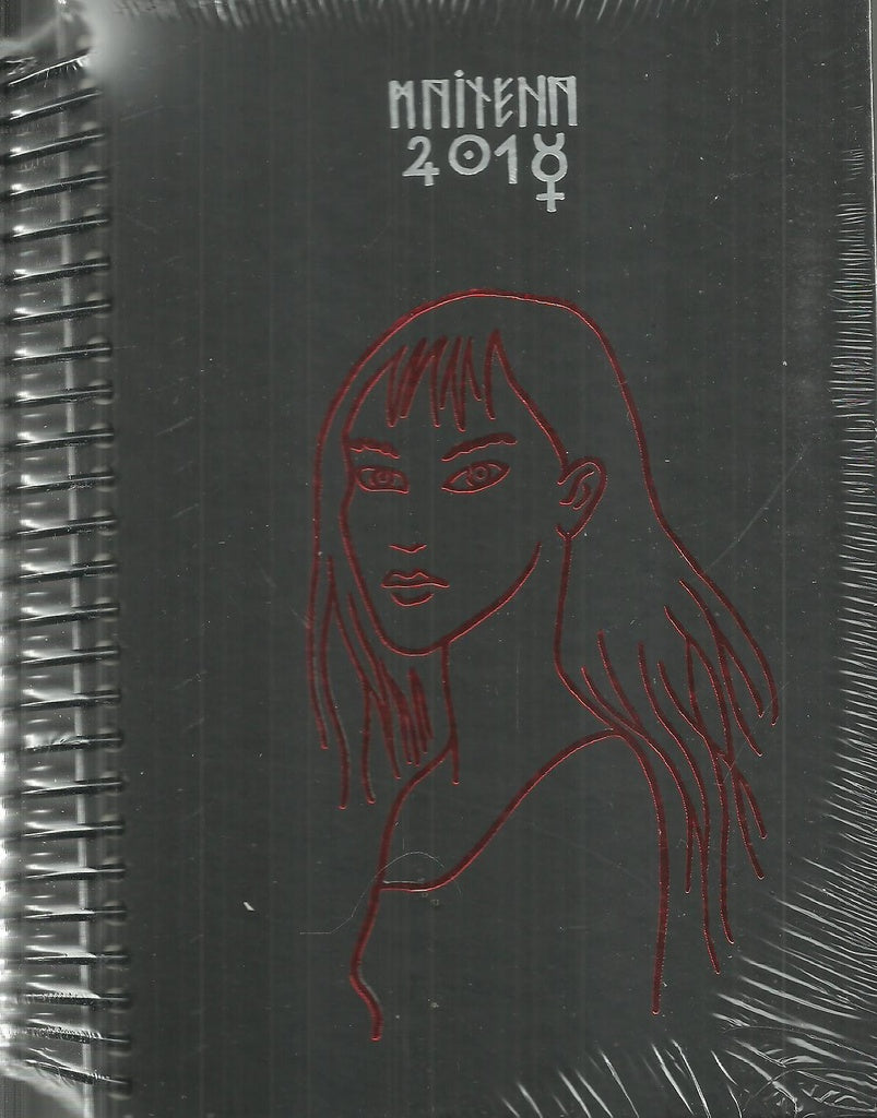 AGENDA MAITENA 2018 MUJER NEGRA