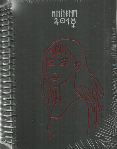 AGENDA MAITENA 2018 MUJER NEGRA