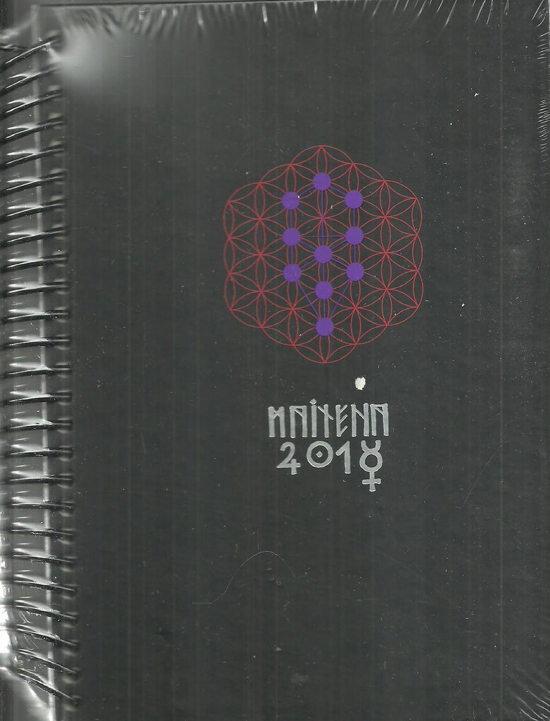 AGENDA MAITENA 2018 SIMBOLO NEGRA