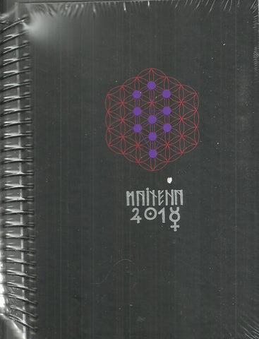 AGENDA MAITENA 2018 SIMBOLO NEGRA