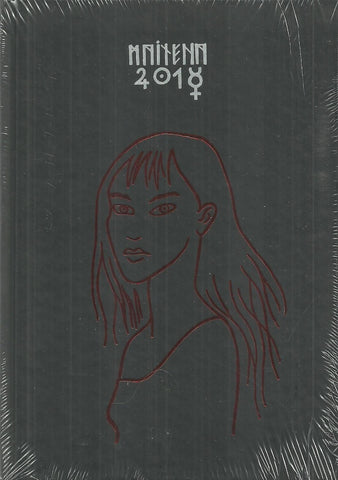 AGENDA MAITENA 2018 ENCUADERNADA MUJER NEGRA