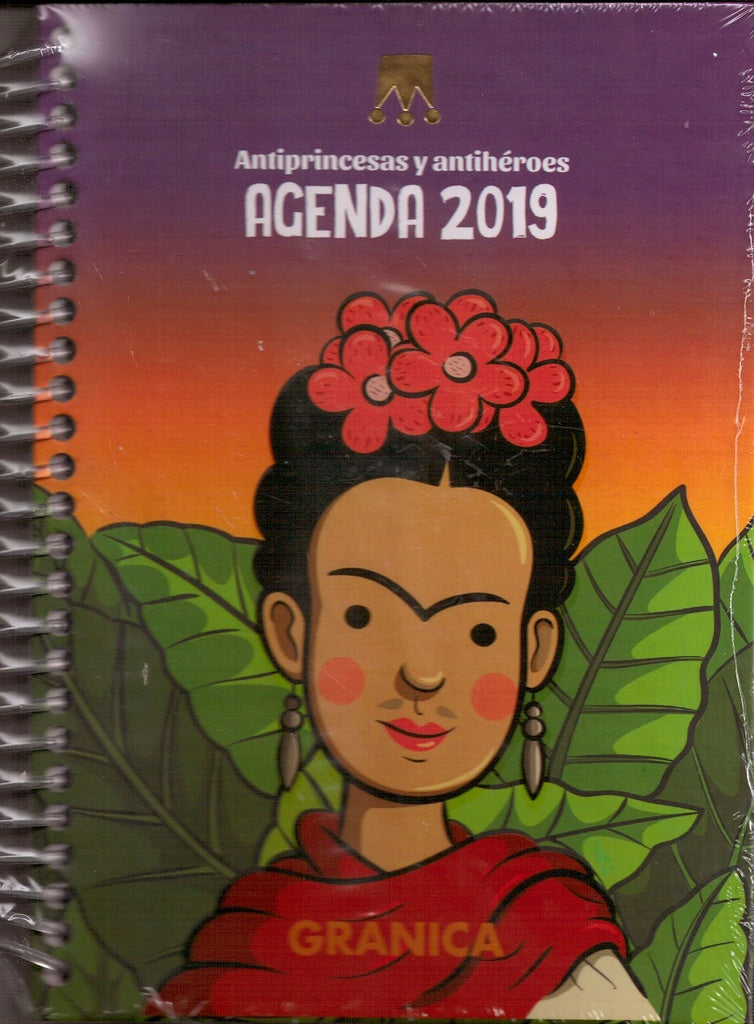 AGENDA ANTIPRINCESAS Y ANTIHÉROES 2019 ANILLADA