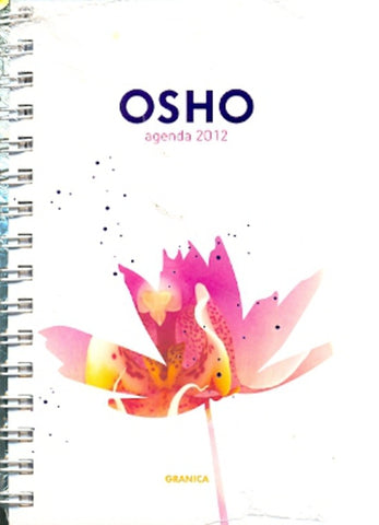 Agenda Osho 2012 c/espiral, flor